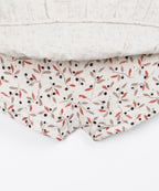 Falda pantalón tejido estampado floral