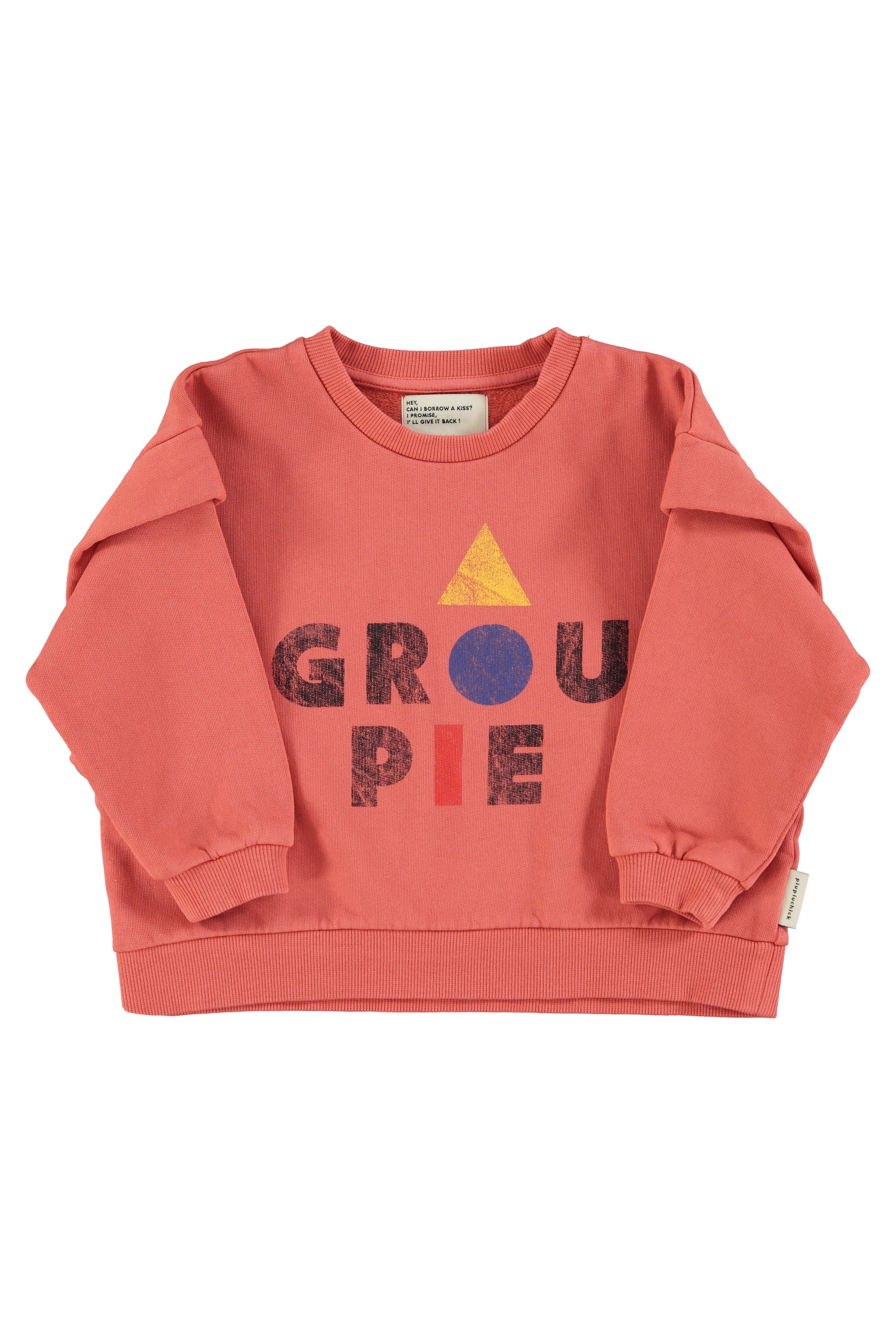 Sudadera rosa Grouipie