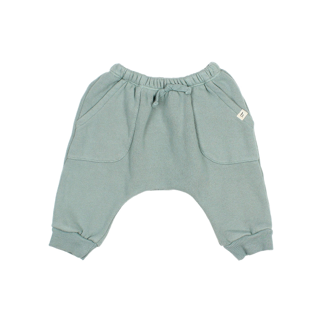 Pantalón felpa verde