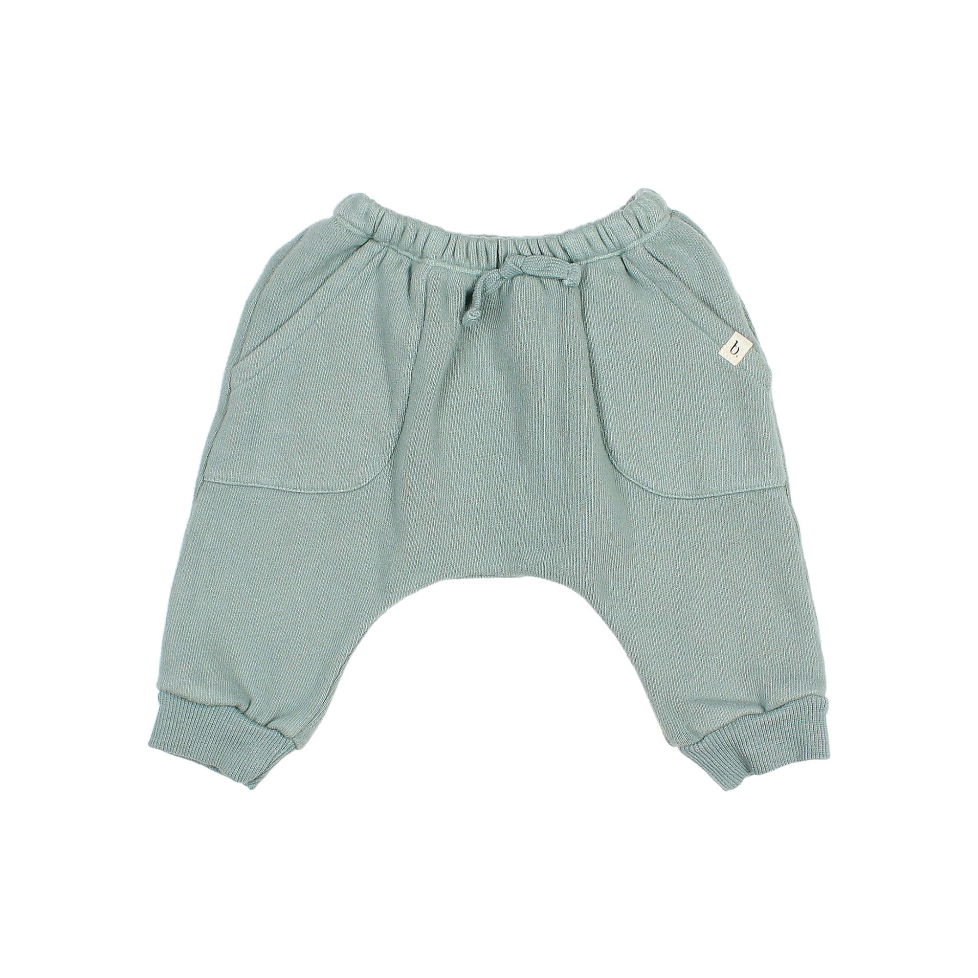 Pantalón felpa verde
