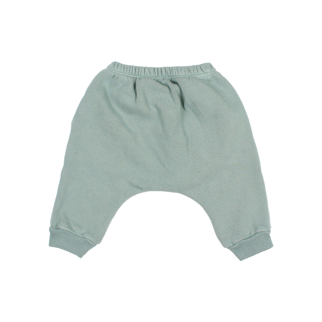 Pantalón felpa verde