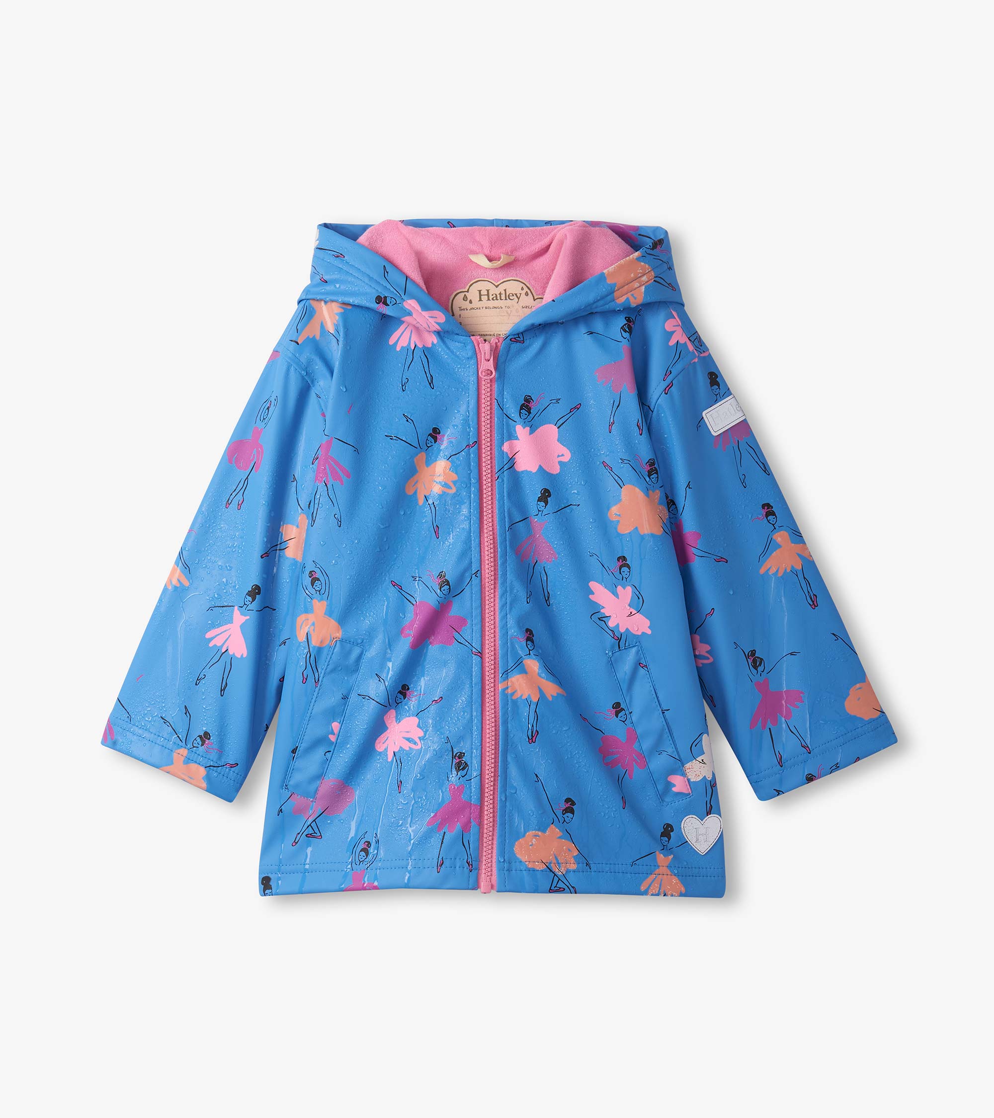 Chaqueta impermeable bailarinas