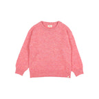 Jersey de punto jaspeado rosa