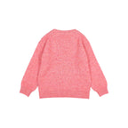 Jersey de punto jaspeado rosa