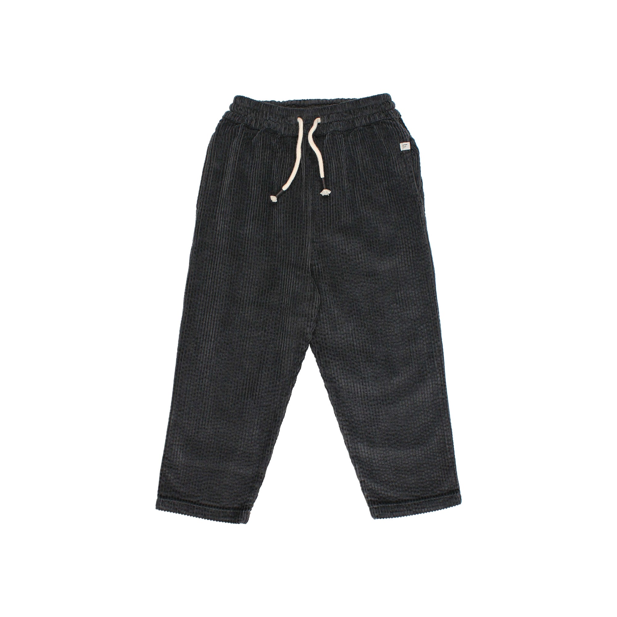 Pantalón de pana blanda antracita