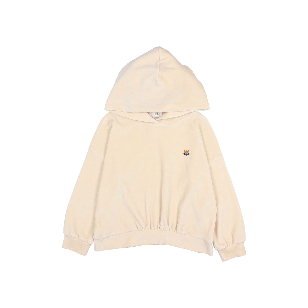 Sudadera terciopelo con capucha