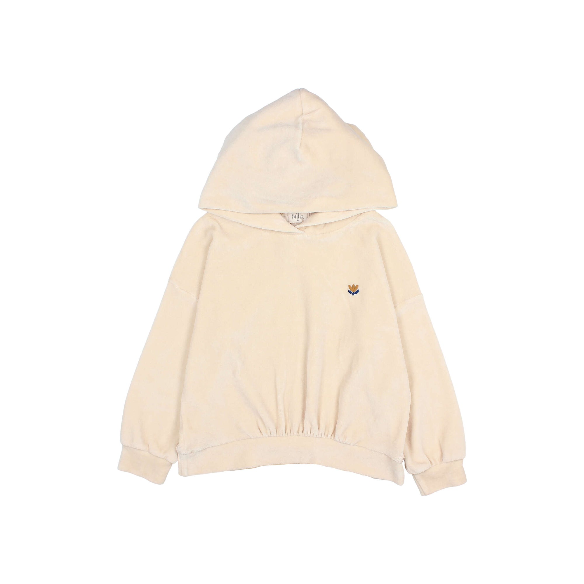 Sudadera terciopelo con capucha