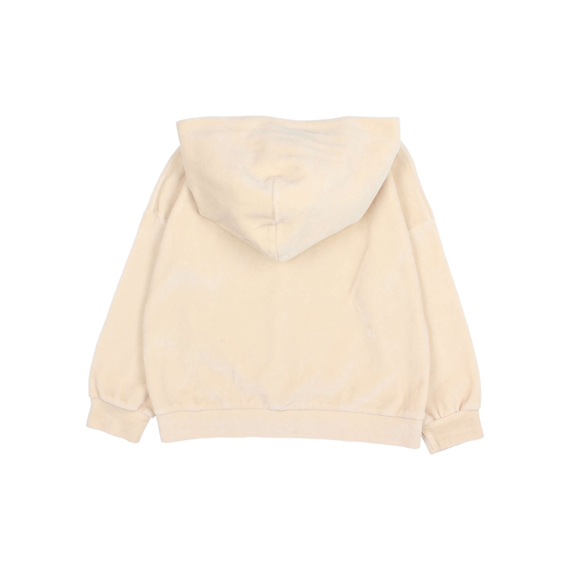 Sudadera terciopelo con capucha