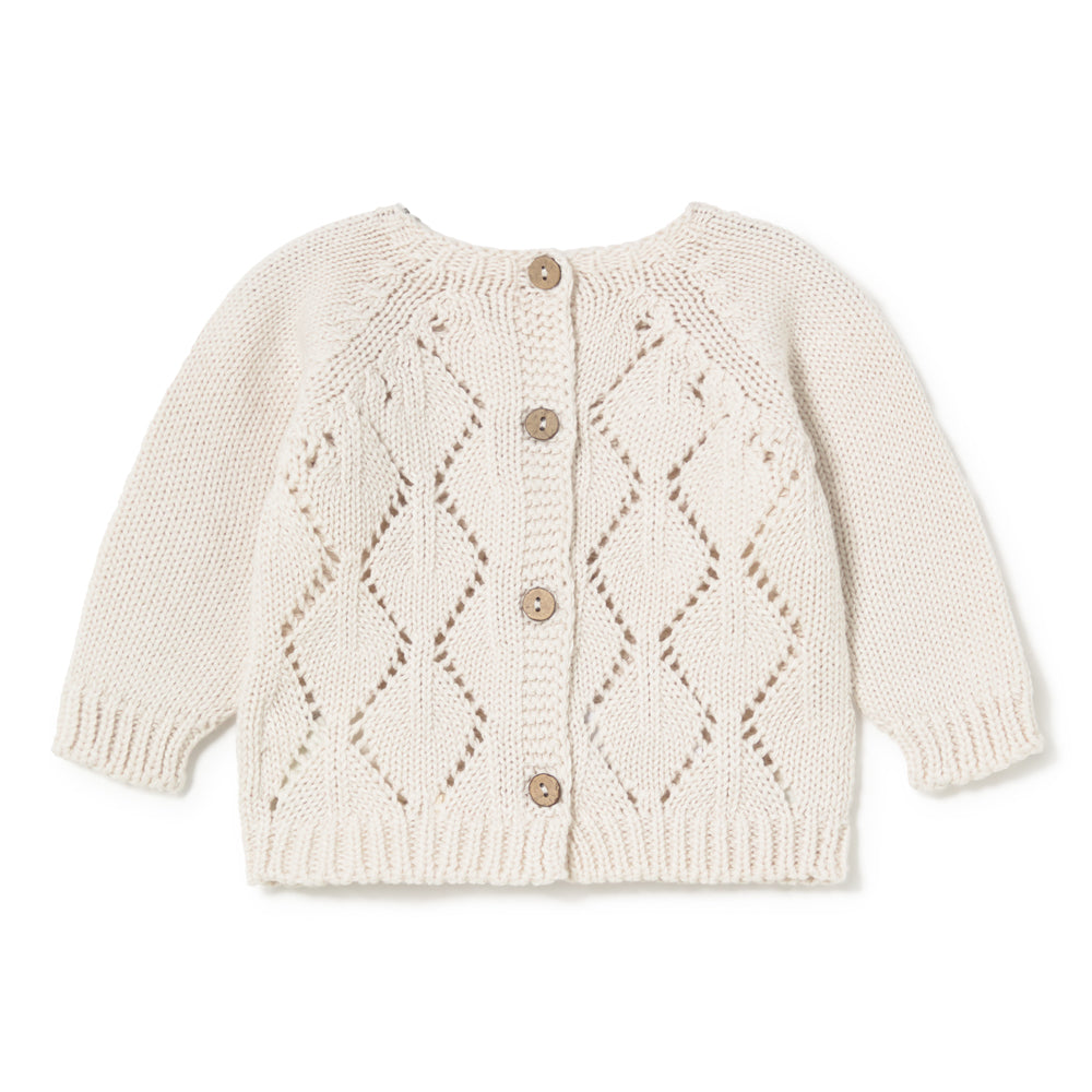 Chaqueta punto calada ARIAN