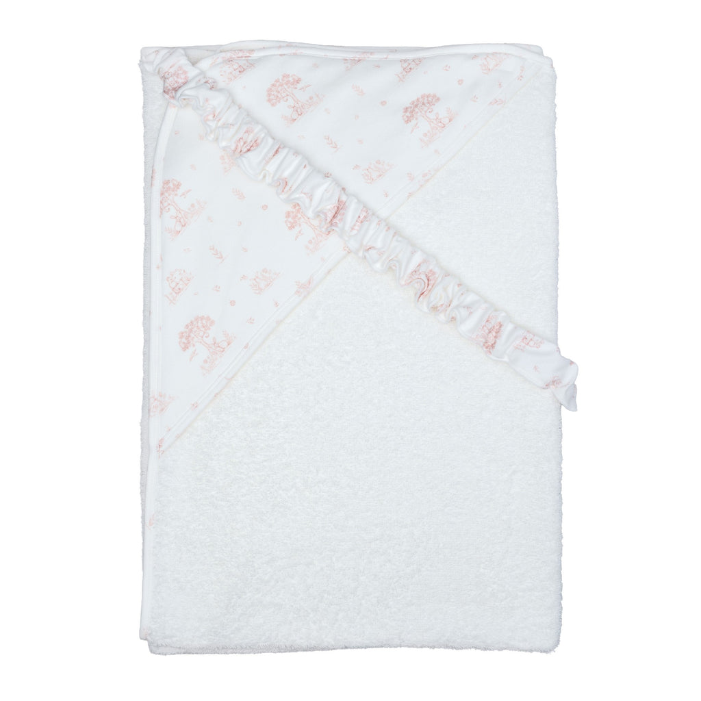 Capa de baño con elástico Mon Chéri rosa - vista 2