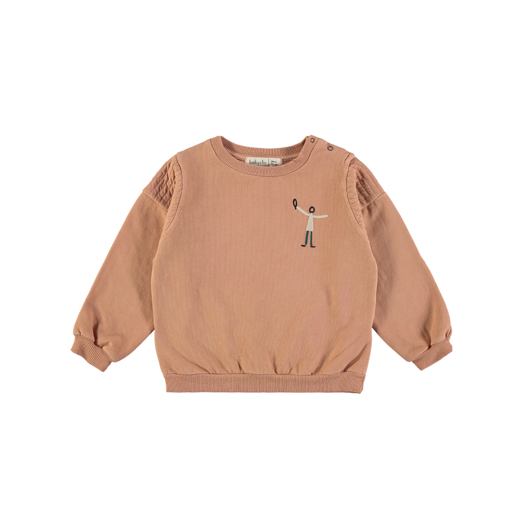 Sudadera Person Terracota