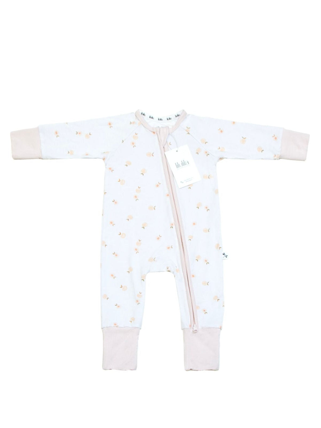Pijama bambú largo melocotones
