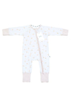 Pijama bambú largo melocotones