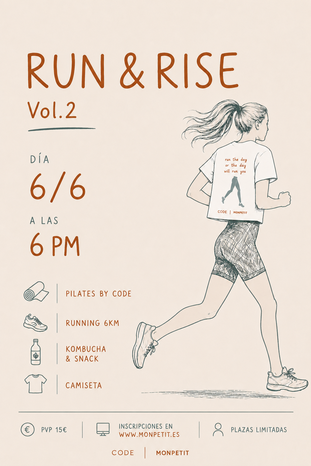 Run & Rise Vol.2 ~ 6/6-6pm