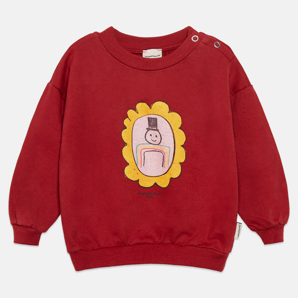 Sudadera granate City mayor
