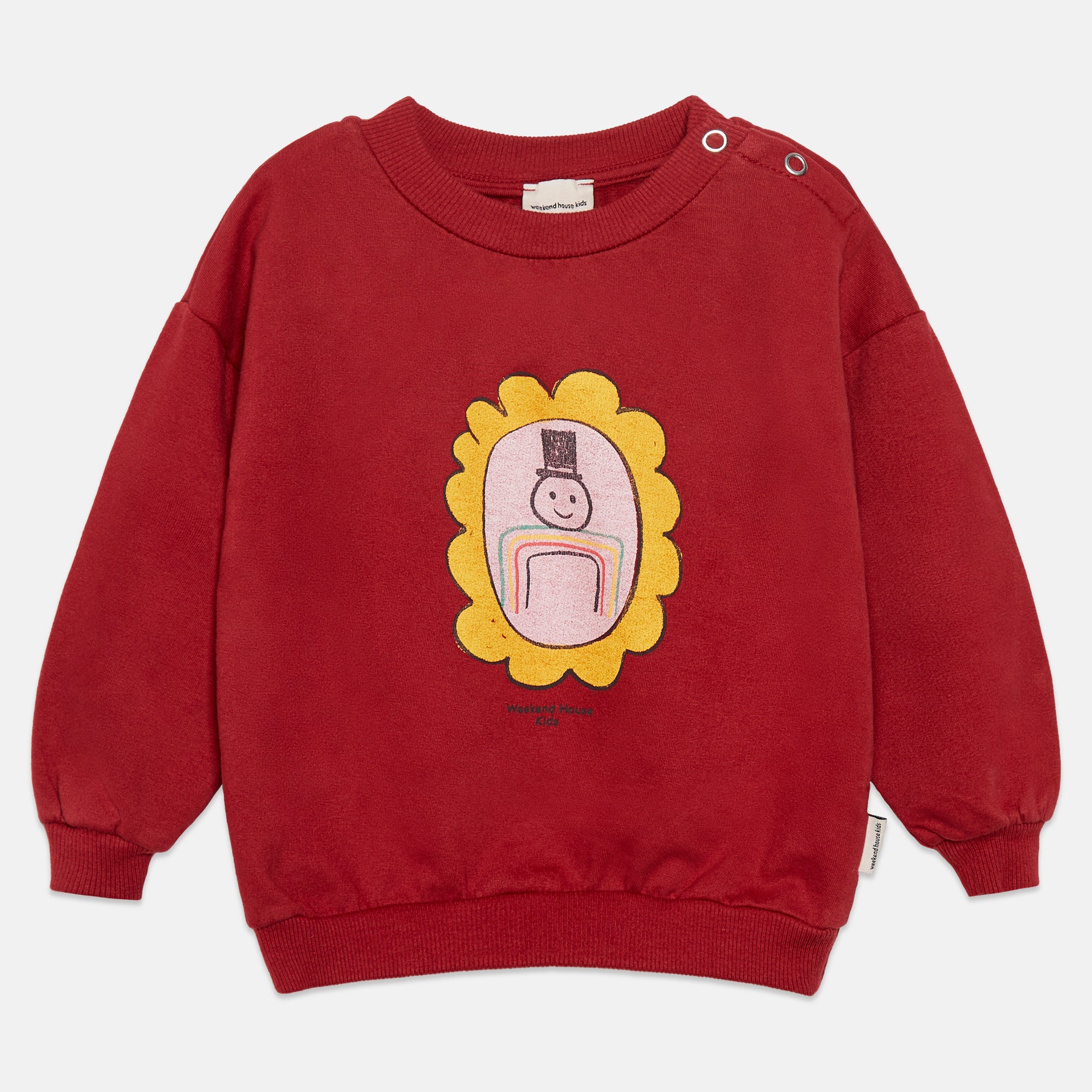 Sudadera granate City mayor
