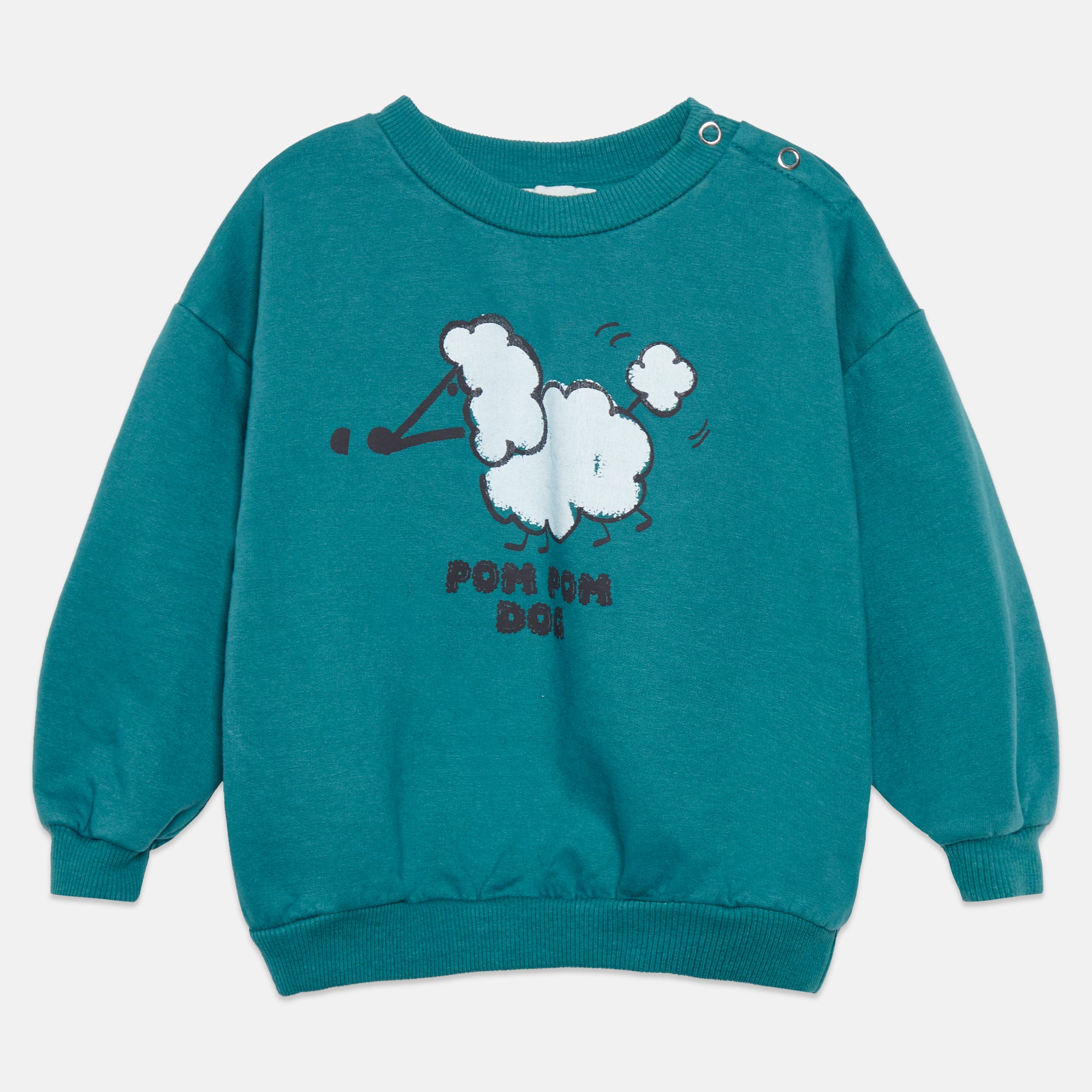 Sudadera verde POM POM