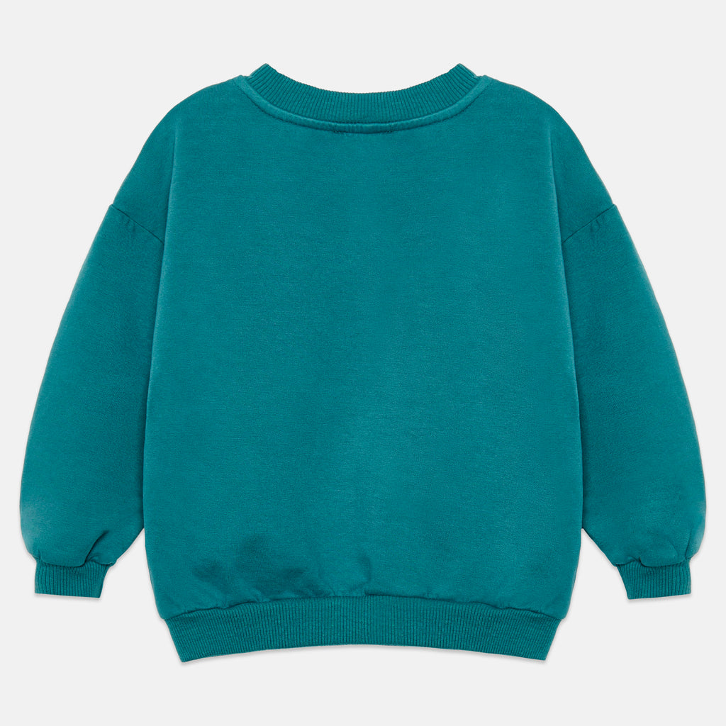 Sudadera verde POM POM