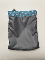 Bolsa impermeable para merienda animales fondo verde