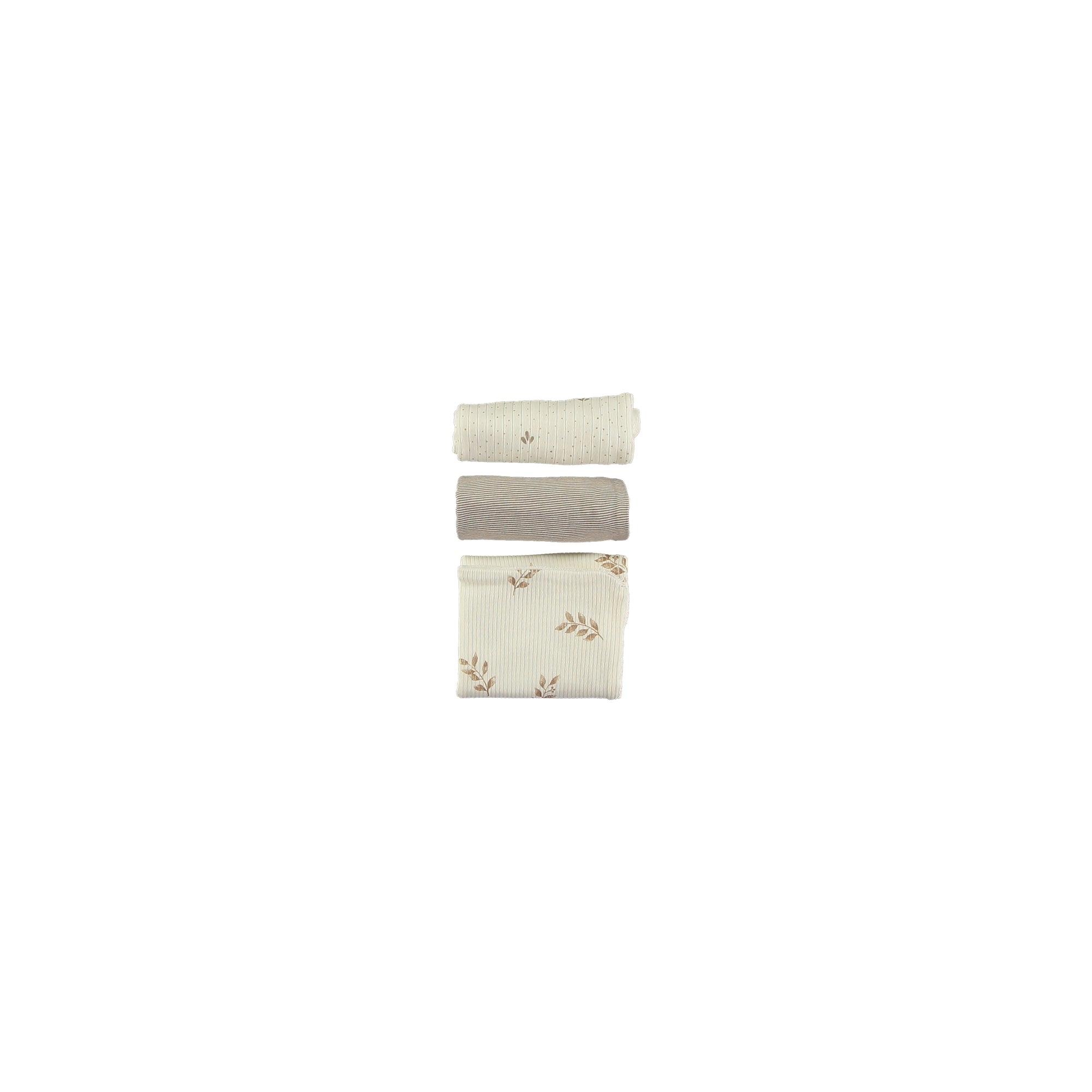 Pack 3 toallitas algodón orgánico 100% Brave Nougat