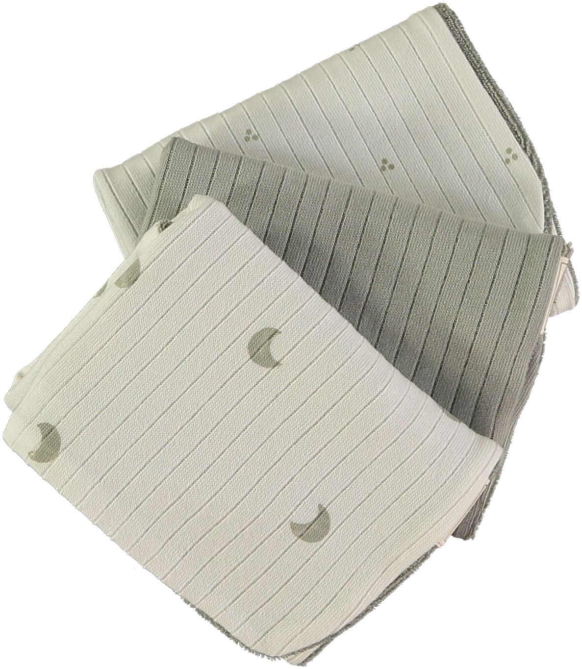 Pack 3 toallitas algodón orgánico 100% Moon Forest