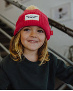 Gorro Color Block Framboise Hello Hossy