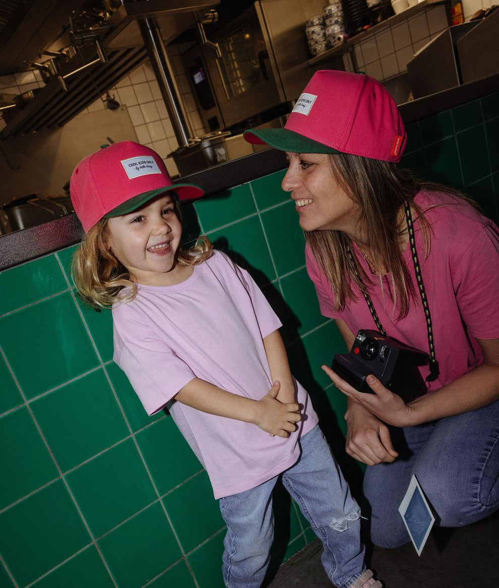 Gorra Mini Fucsia Hello Hossy