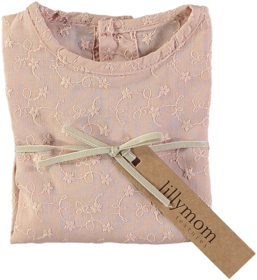 Camisa batista & ranita bordado suizo CARE&CULOTTE