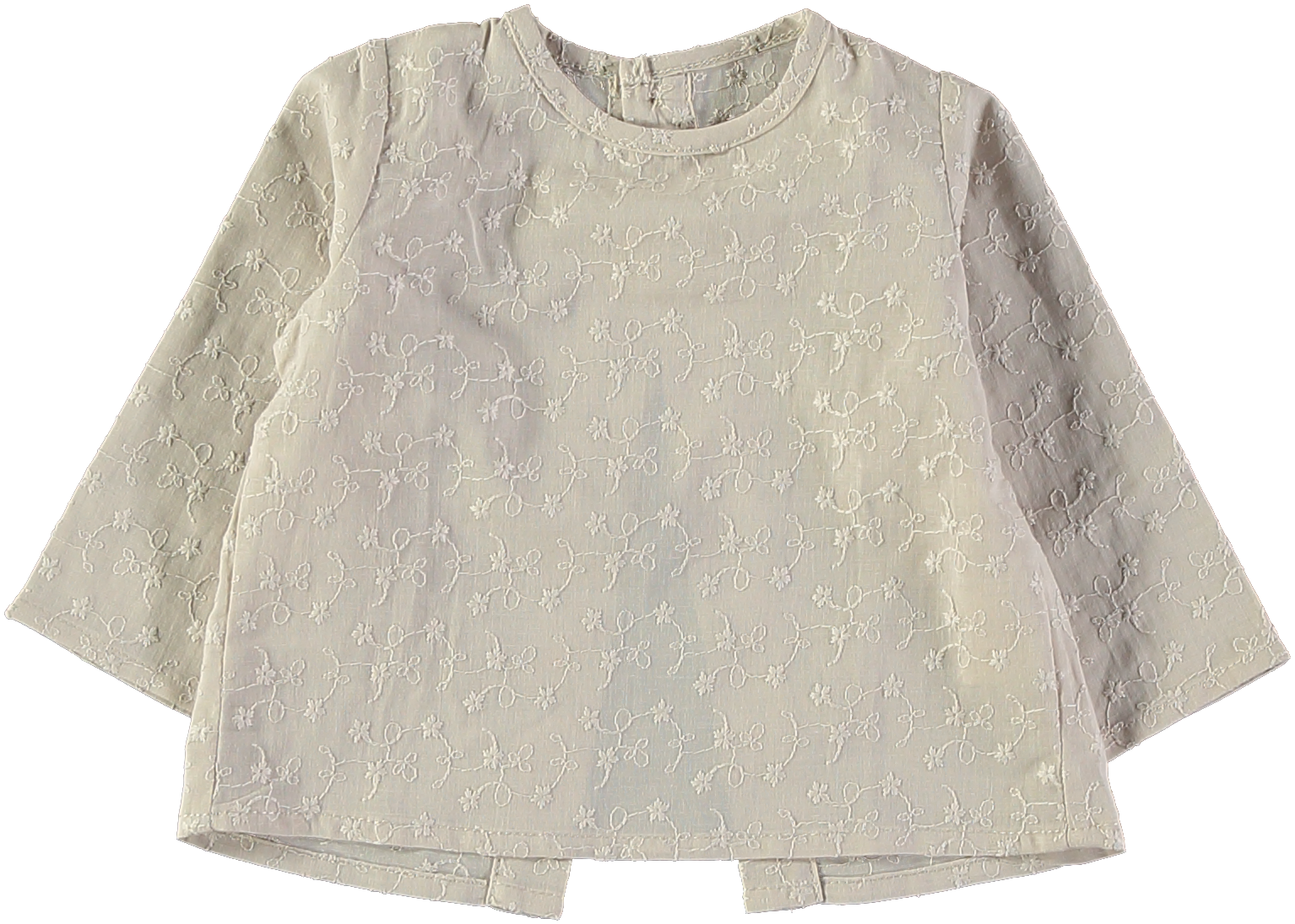Camisa batista & ranita bordado suizo CARE&CULOTTE