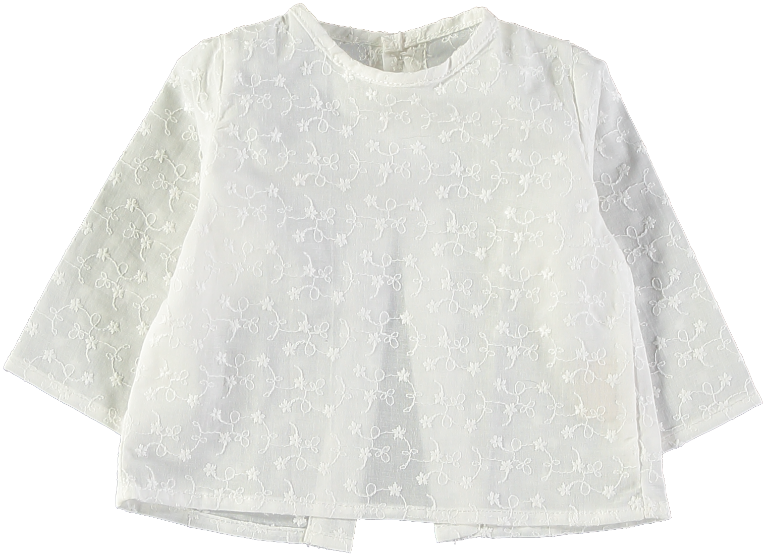Camisa batista & ranita bordado suizo CARE&CULOTTE