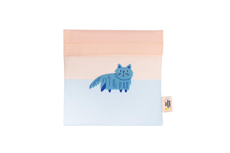 Bolsa para bocadillo Meowful cats