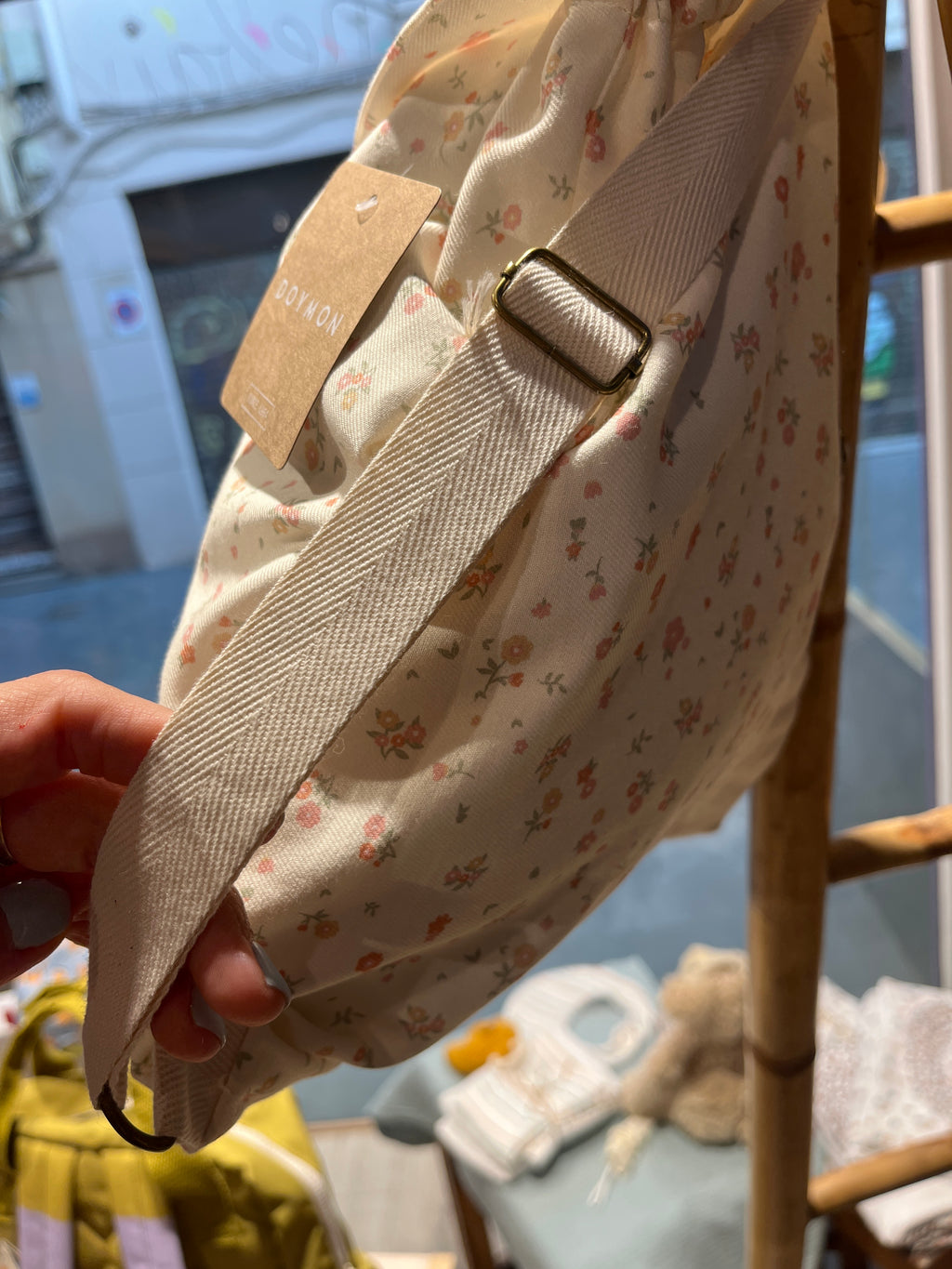 Mochila flores rosas DOYMON