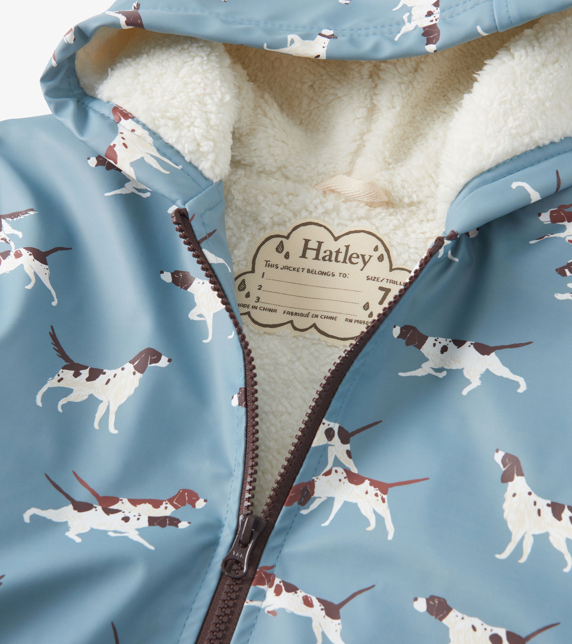 Chaqueta impermeable polar Perros