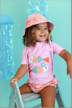 Camiseta baño coral Monnuage