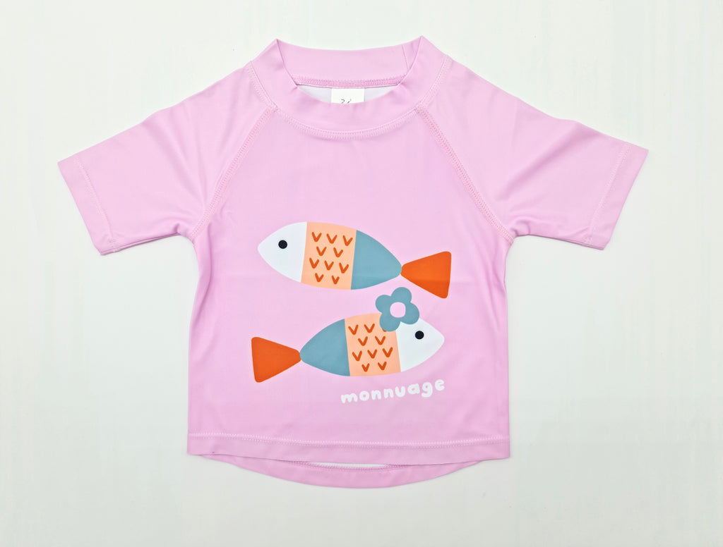 Camiseta baño coral Monnuage