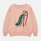 Sudadera rosa tobogan