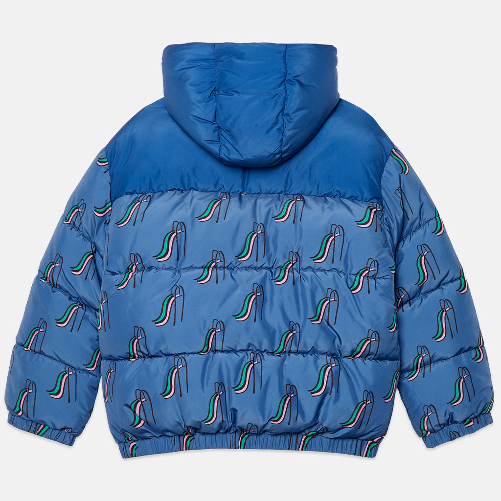 Anorak azul toboganes