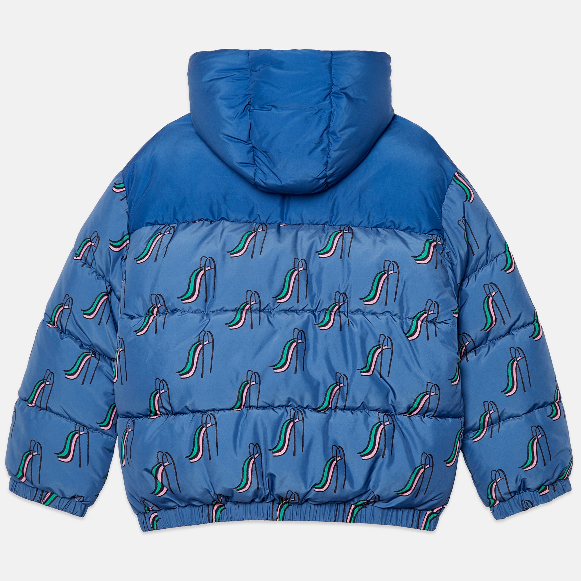 Anorak azul toboganes