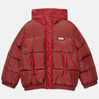 Anorak granate Rayado