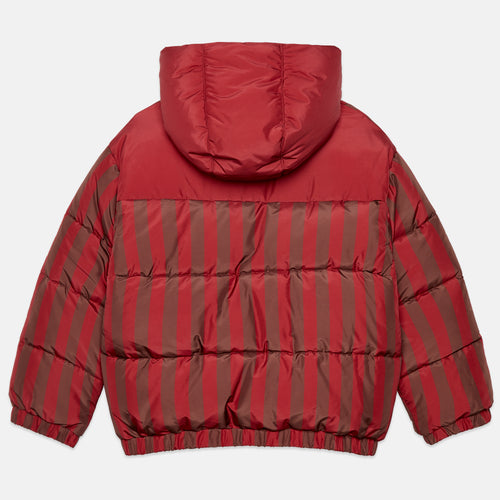 Anorak granate Rayado