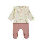 Conjunto dos piezas FLOR CREAM