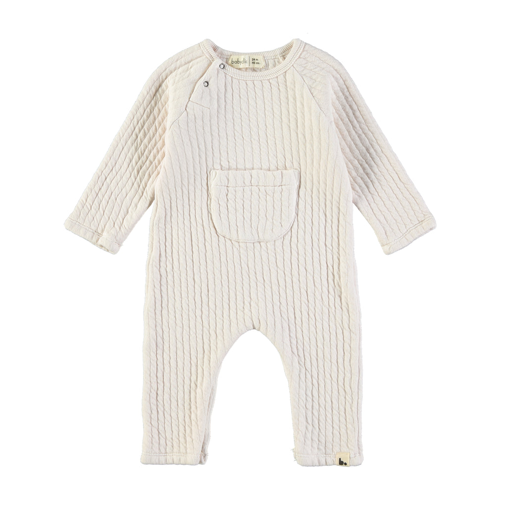 Pelele QUILTED ECRU