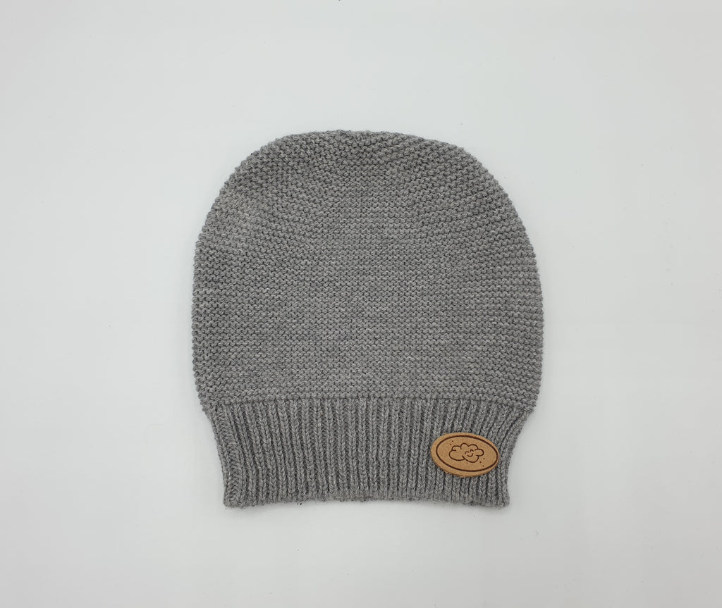 Gorro recién nacido punto bobo (0-3M) Ref.M001
