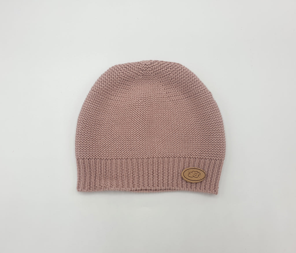 Gorro recién nacido punto bobo (0-3M) Ref.M001