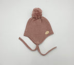 Gorro recién nacido pompón (1-4M) Ref.M002.1
