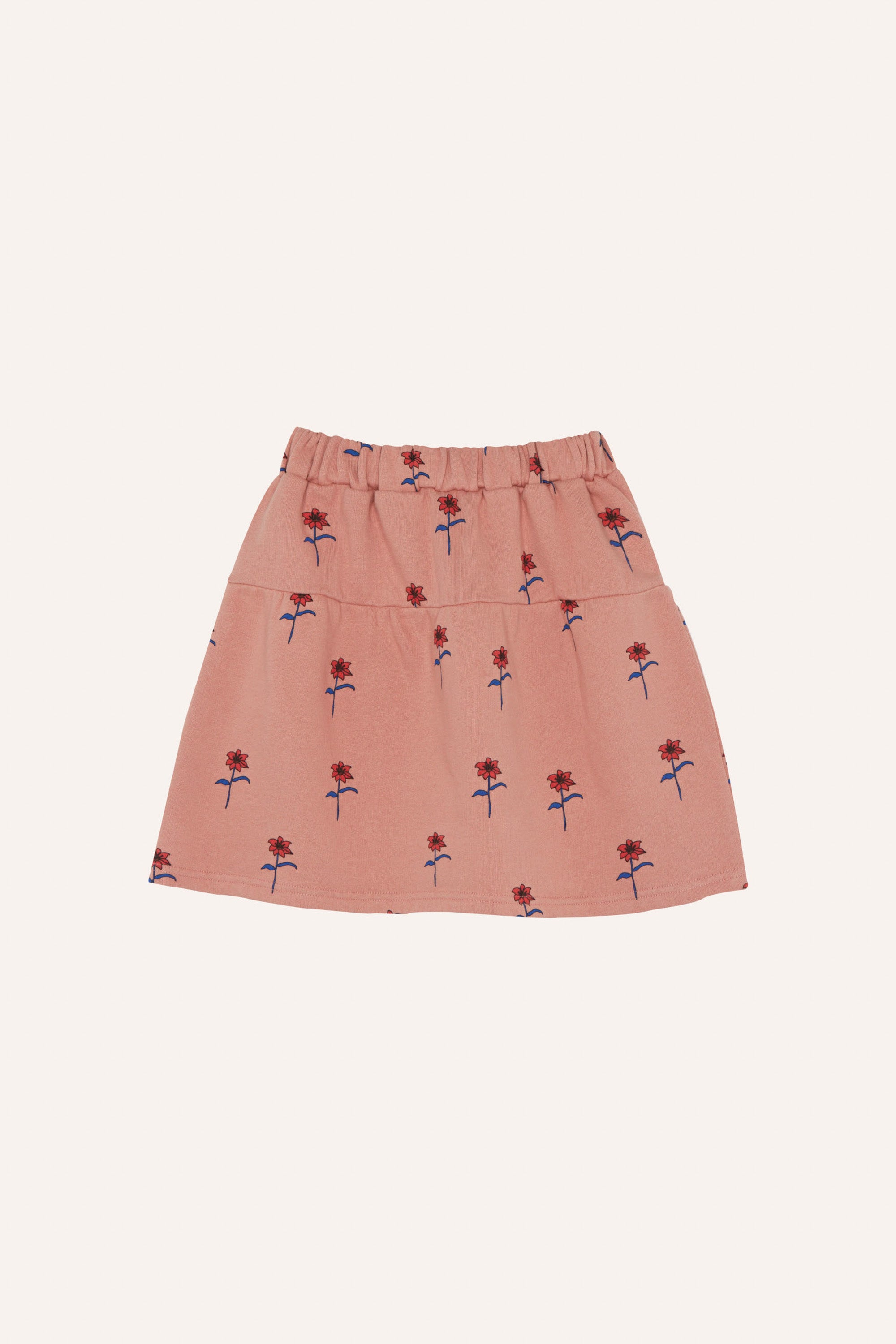 Falda Flowers Pink