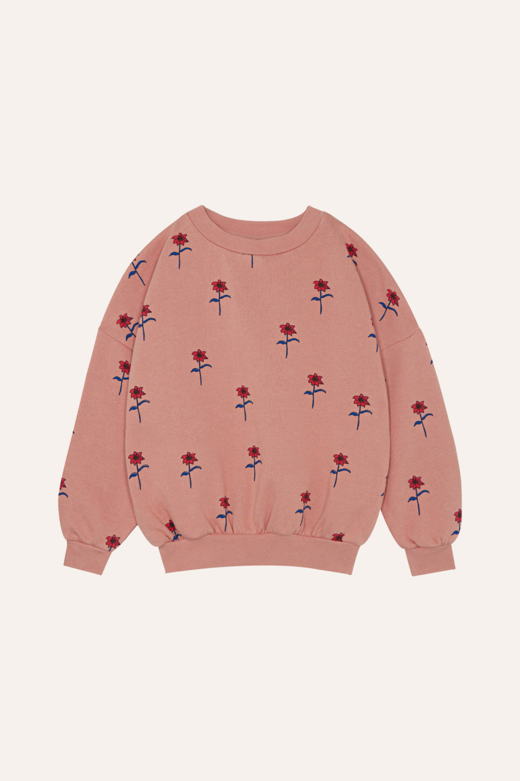 Sudadera Flowers Pink