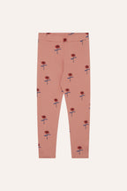 Leggings Flowers Pink
