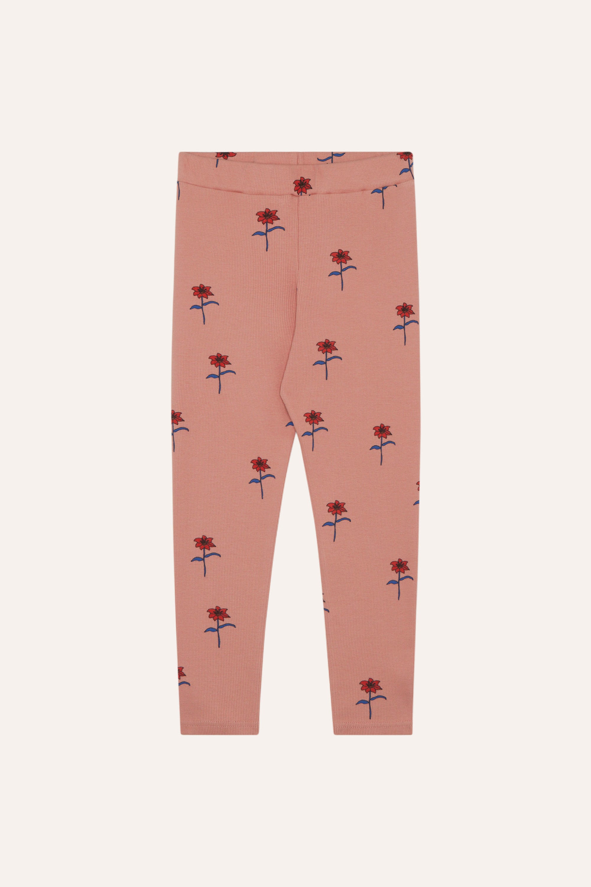 Leggings Flowers Pink