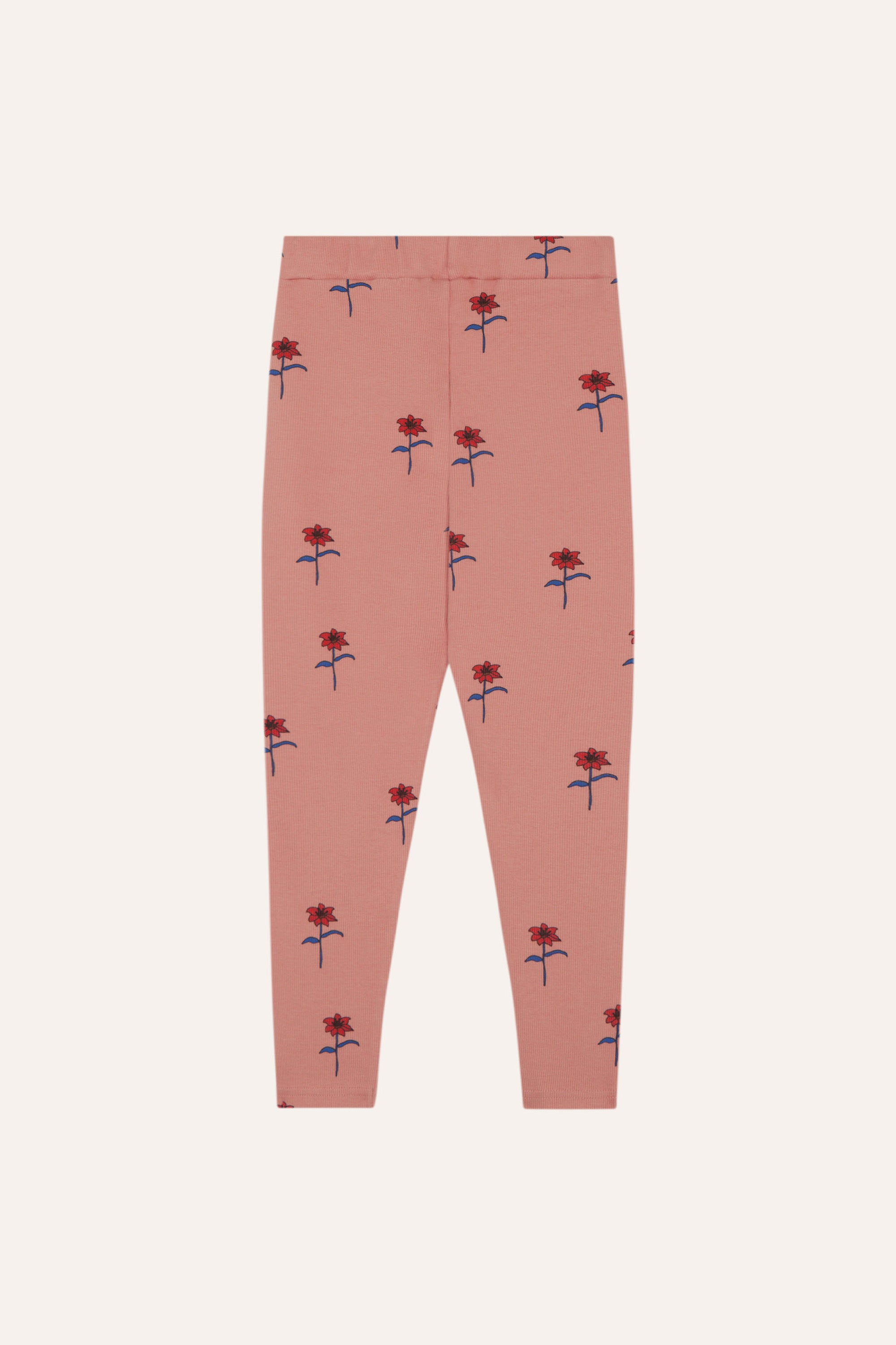 Leggings Flowers Pink